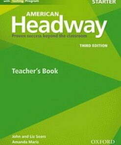 American Headway (3rd Edition) Starter Teachers Book -  - 9780194725552