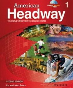 American Headway (2nd Edition) 1 Student Book with MultiROM -  - 9780194729451