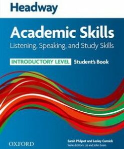 Headway Academic Skills Introductory Listening Speaking and Study Skills Student's Book -  - 9780194741699
