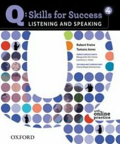 Q: Skills for Success 4 (Upper Intermediate) Listening & Speaking Student Book with Access to Online Practice -  - 9780194756136