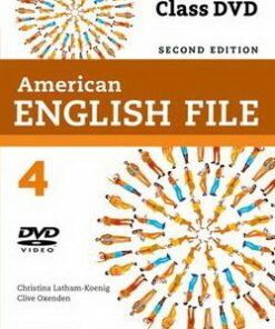 American English File (2nd Edition) 4 DVD -  - 9780194775700