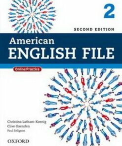 American English File (2nd Edition) 2 Student's Book with iTutor -  - 9780194776165