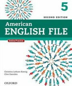 American English File (2nd Edition) 5 Student Book with iTutor -  - 9780194776196