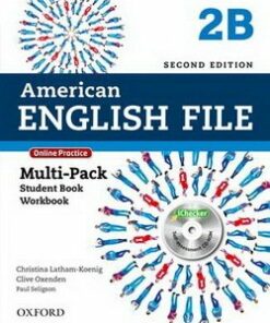 American English File (2nd Edition) 2 MultiPACK 2B with iTutor & iChecker -  - 9780194776257