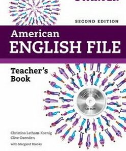 American English File (2nd Edition) Starter Teacher's Book with Test & Assessment CD-ROM -  - 9780194776325