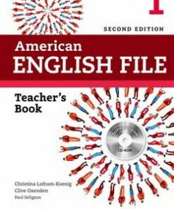 American English File (2nd Edition) 1 Teacher's Book with Test & Assessment CD-ROM -  - 9780194776332