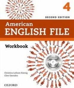 American English File (2nd Edition) 4 Workbook without Key with iTutor -  - 9780194776424