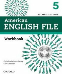 American English File (2nd Edition) 5 Workbook without Key with iTutor -  - 9780194776431