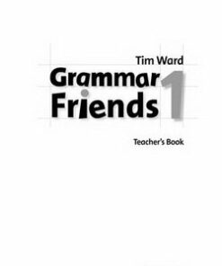 Grammar Friends 1 Teacher's Book (Gratis) - Tim Ward - 9780194780063