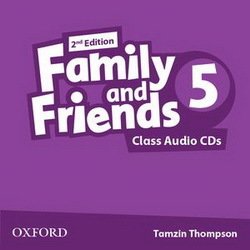 Family and Friends (2nd Edition) 5 Class Audio CDs (2) -  - 9780194808262