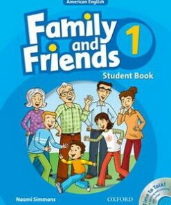 American Family and Friends 1 Student Book with CD-ROM - Naomi Simmons - 9780194813334