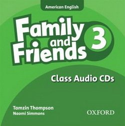 American Family and Friends 3 Class Audio CD (3) - Naomi Simmons - 9780194813563