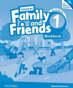 American Family and Friends (2nd Edition) 1 Workbook with Online Practice - Naomi Simmons - 9780194815864