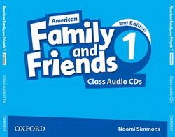 American Family and Friends (2nd Edition) 1 Class Audio CDs (2) - Naomi Simmons - 9780194815963