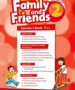 American Family and Friends (2nd Edition) 2 Teacher's Book with CD-ROM - Naomi Simmons - 9780194816120