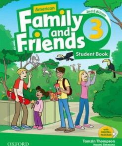 American Family and Friends (2nd Edition) 3 Class Book with MultiROM - Naomi Simmons - 9780194816274