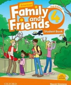 American Family and Friends (2nd Edition) 4 Class Book with MultiROM - Naomi Simmons - 9780194816465