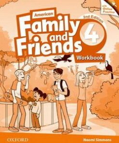 American Family and Friends (2nd Edition) 4 Workbook with Online Practice - Naomi Simmons - 9780194816472