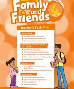 American Family and Friends (2nd Edition) 4 Teacher's Book with CD-ROM - Naomi Simmons - 9780194816519