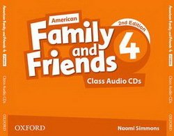 American Family and Friends (2nd Edition) 4 Class Audio CD - Naomi Simmons - 9780194816557