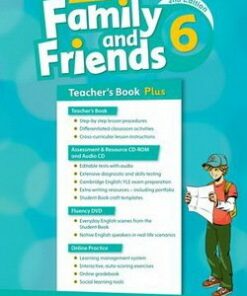 American Family and Friends (2nd Edition) 6 Teacher's Book with CD-ROM - Naomi Simmons - 9780194816878