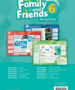 American Family and Friends (2nd Edition) 6 Writing Posters - Naomi Simmons - 9780194816960