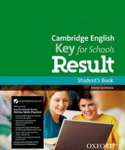 Cambridge English: Key for Schools (KET4S) Result Student's Book with Online Skills Practice - Quintana