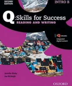 Q: Skills for Success (2nd Edition) Intro Reading and Writing Students Book B (Split Edition) with iQ Online -  - 9780194818117