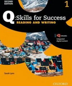 Q: Skills for Success (2nd Edition) 1 Reading and Writing Students Book with iQ Online - Lynn