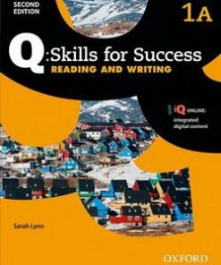 Q: Skills for Success (2nd Edition) 1 Reading and Writing Students Book A (Split Edition) with iQ Online -  - 9780194818421