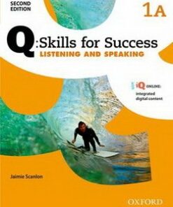 Q: Skills for Success (2nd Edition) 1 Listening and Speaking Students Book A (Split Edition) with iQ Online -  - 9780194818469