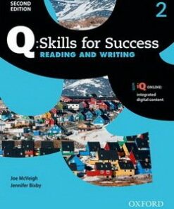 Q: Skills for Success (2nd Edition) 2 Reading and Writing Students Book with iQ Online - McVeigh