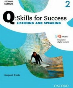 Q: Skills for Success (2nd Edition) 2 Listening and Speaking Students Book with iQ Online - Brooks