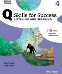 Q: Skills for Success (2nd Edition) 4 Listening and Speaking Students Book with iQ Online -  - 9780194819282