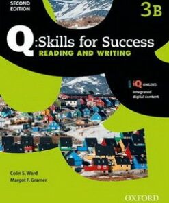 Q: Skills for Success (2nd Edition) 3 Reading and Writing Split Edition Students Book B with iQ Online -  - 9780194820653