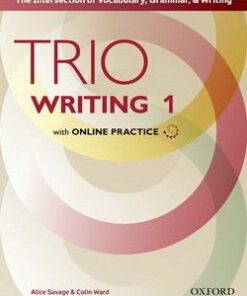 Trio Writing 1 Students Book with Online Practice -  - 9780194854009