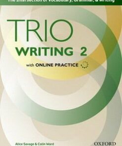 Trio Writing 2 Students Book with Online Practice -  - 9780194854115