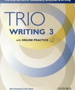 Trio Writing 3 Students Book with Online Practice -  - 9780194854214