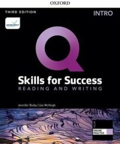 Q: Skills for Success (3rd Edition) Intro Reading and Writing Student's Book with iQ Online Practice - Jenny Bixby - 9780194903912