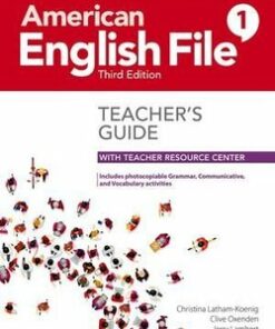 American English File (3rd Edition) 1 Teachers Book Pack -  - 9780194906180