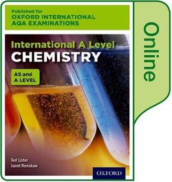 Oxford International AQA Examinations: International A Level Chemistry Online Student Book (eBook) (Internet Access Code) - Ted Lister - 9780198411789
