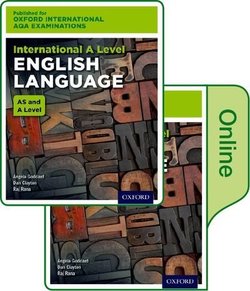 Oxford International AQA Examinations: International A Level English Language Student's Book Pack (Print & Online Editions) - Angela Goddard - 9780198411970