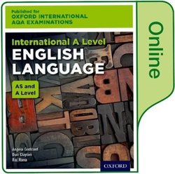 Oxford International AQA Examinations: International A Level English Language Online Student Book (eBook) (Internet Access Code) - Angela Goddard - 9780198411987