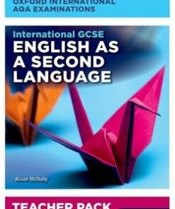International GCSE for Oxford International AQA Examinations English as a Second Language Teacher Pack and Audio CD - Alison McNulty - 9780198417163