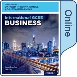 International GCSE for Oxford International AQA Examinations Business Online Student Book (eBook) (Internet Access Code) - Robert Dransfield - 9780198417262