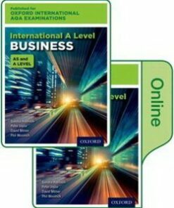 Oxford International AQA Examinations: International AS & A Level Business Student's Book Pack (Print & Online Editions) - Sandra Harrison - 9780198417538