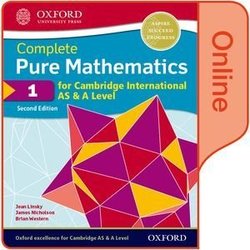 Complete Pure Mathematics for Cambridge International AS & A Level (2nd Edition - 2020 Exam) 1 Online Student Book (eBook) (Internet Access Code) - Jean Linsky - 9780198427438