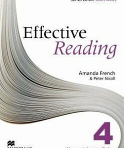 Effective Reading 4 Upper Intermediate Student's Book - Scott Miles - 9780230029170