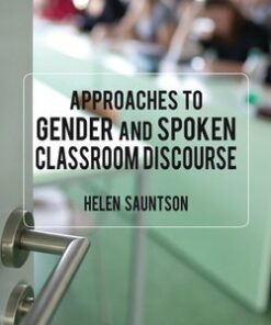 Approaches to Gender and Spoken Classroom Discourse - Helen Sauntson - 9780230229945