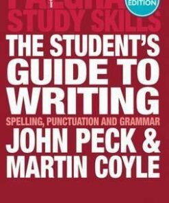The Student's Guide to Writing: Spelling